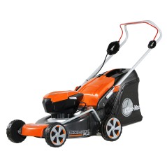 OLEOMAC Gi 44 P battery-powered lawnmower 41 cm push mower 70 Lt collection