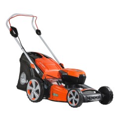 OLEOMAC Gi 48 P Akku-Rasenmäher 46 cm Schiebe-Rasenmäher 70 Lt Kollektion | Newgardenmac.com