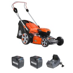 OLEOMAC Gi 48 P Akku-Rasenmäher 46 cm Schiebe-Rasenmäher 70 Lt Kollektion | Newgardenmac.com