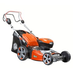 OLEOMAC Gi 48 T battery lawnmower 46 cm cut self-propelled collection 70 Lt | Newgardenmac.com