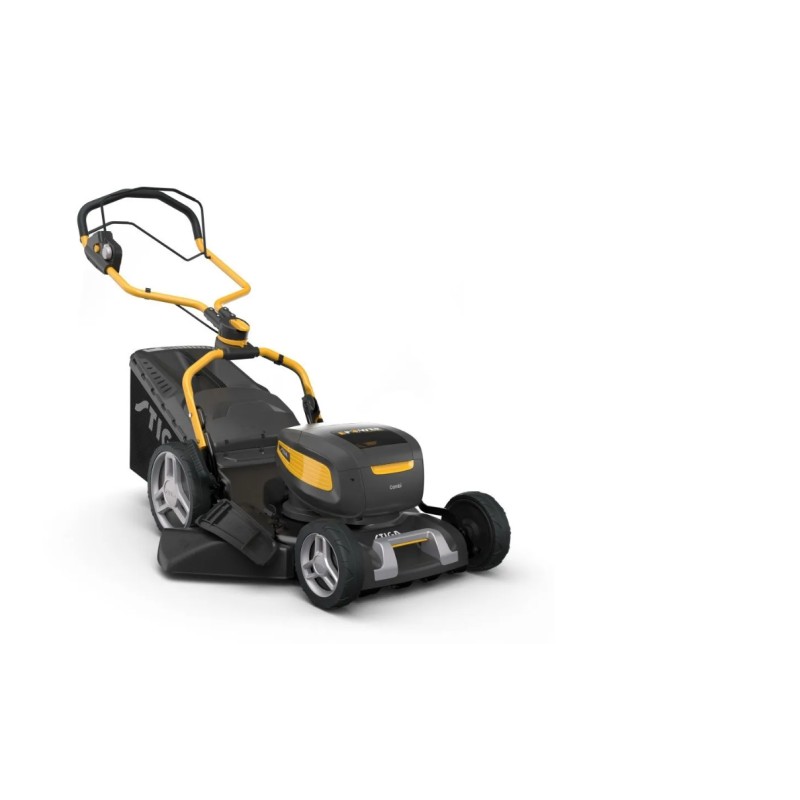 STIGA Combi 753e V Battery Lawnmower Kit with 2 batteries and charger