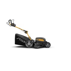 STIGA Combi 753e V Battery Lawnmower Kit with 2 batteries and charger | Newgardenmac.com