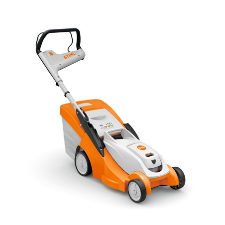 STIHL RMA239C 36V Cortacésped a batería 37 cm Capacidad del colector de césped 40L Autopropulsado | Newgardenmac.com