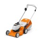 STIHL RMA248 36V cordless lawnmower with 46cm cutting width and 55L collection bag