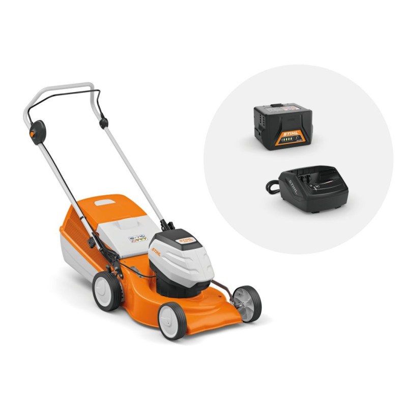 Rasaerba a batteria STIHL RMA248 36V taglio 46 cm cesto raccolta 55 L