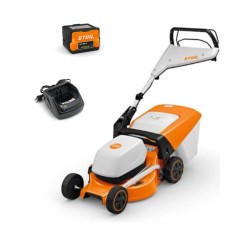 STIHL RMA248T 36V Cortacésped a batería 46cm Cut 4en1 Recolector de césped 52 L Autopropulsado