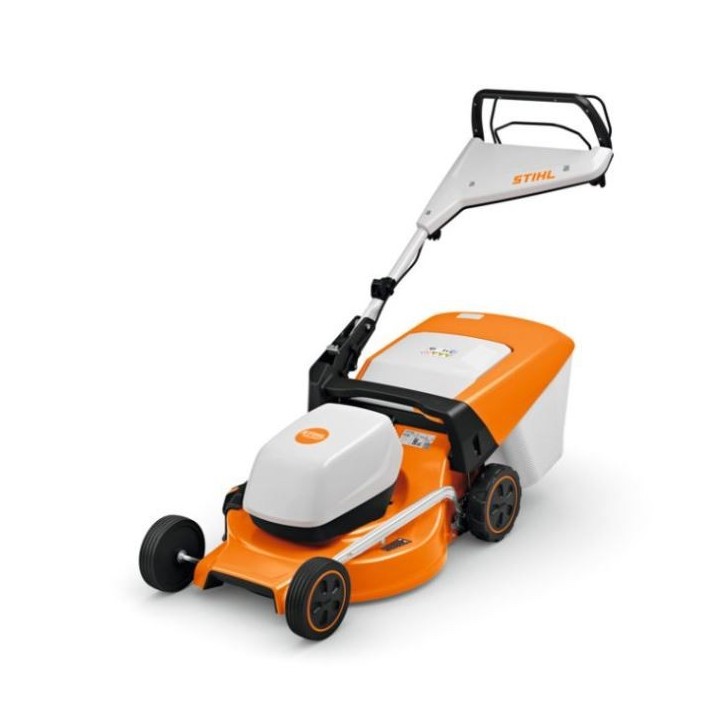 STIHL RMA253 36V Cordless Lawn Mower 51 cm Grass Bearing 55 Lt Self-propelled Grass Bearing | Newgardenmac.com