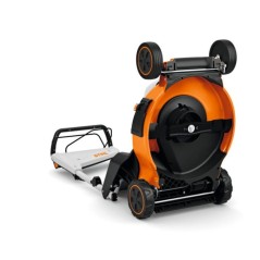 STIHL RMA253 36V Cordless Lawn Mower 51 cm Grass Bearing 55 Lt Self-propelled Grass Bearing | Newgardenmac.com