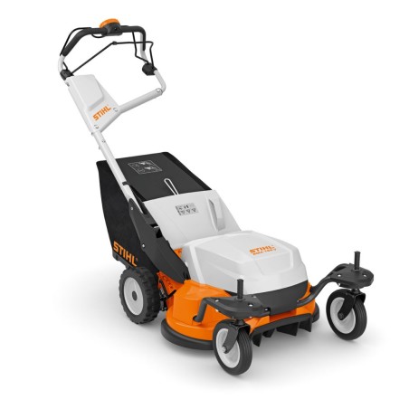 STIHL RMA765V 36V Cortacésped a batería 63 cm Recogedor de césped 80 Lt Autopropulsado | Newgardenmac.com