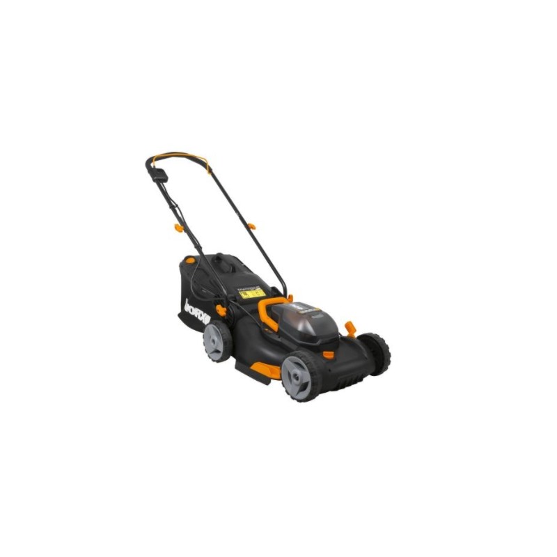 Rasaerba a batteria WORX WG743E con 2 batterie 20V+20V e caricabatterie doppio