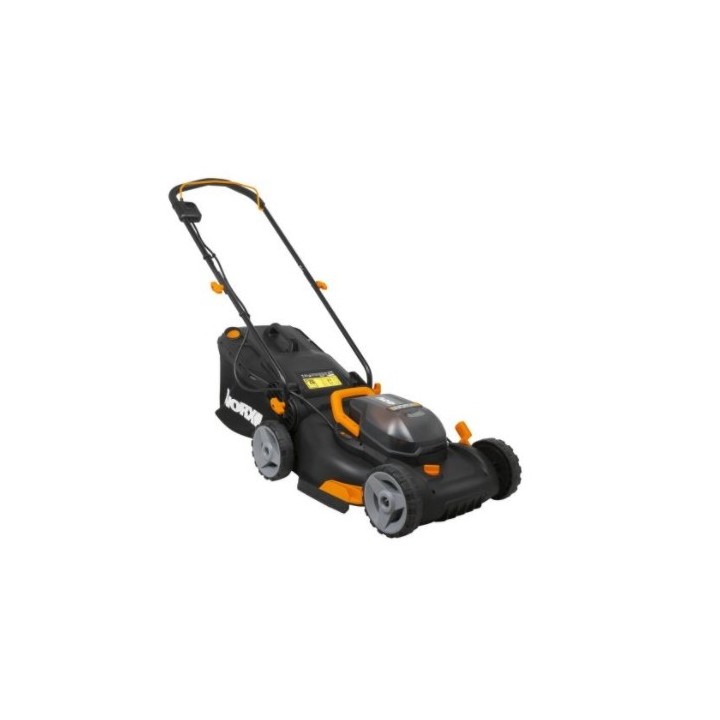 Rasaerba a batteria WORX WG743E con 2 batterie 20V+20V e caricabatterie doppio | Newgardenmac.com