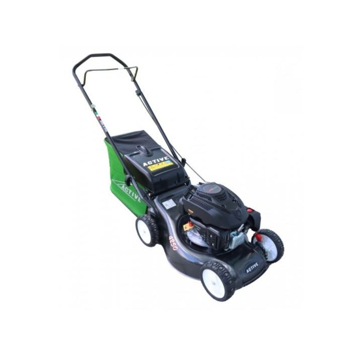 ACTIVE 4260SA Tondeuse à essence 139cc, coupe 42cm, tambour de ramassage 55lt autotractée | Newgardenmac.com