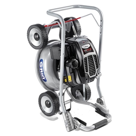 Rasaerba a scoppio GRIN HM37 motore Briggs&Stratton 163 cc taglio 37 cm a spinta