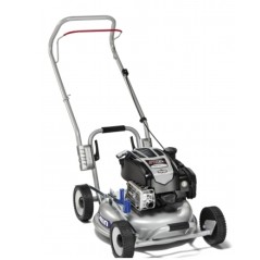 Tondeuse à essence GRIN HM46 avec moteur Briggs&Stratton 163cc coupe 46 cm tondeuse poussée | Newgardenmac.com