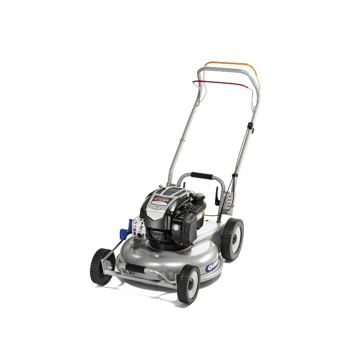 GRIN HM53A petrol lawnmower with Briggs&Stratton 163cc engine 53cm trailed cut | Newgardenmac.com