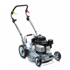 GRIN PM46A KW petrol lawnmower with Kawasaki 179cc engine cutting 46 cm self-propelled | Newgardenmac.com