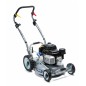 GRIN PM46A KW petrol lawnmower with Kawasaki 179cc engine cutting 46 cm self-propelled