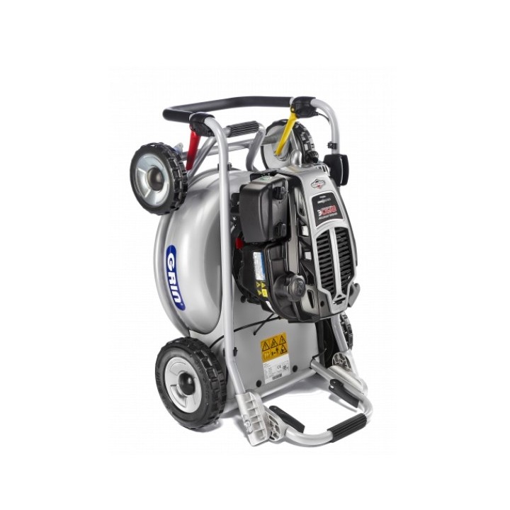 Tondeuse à essence GRIN PM46A avec moteur Briggs&Stratton 190cc 46 cm automotrice | Newgardenmac.com