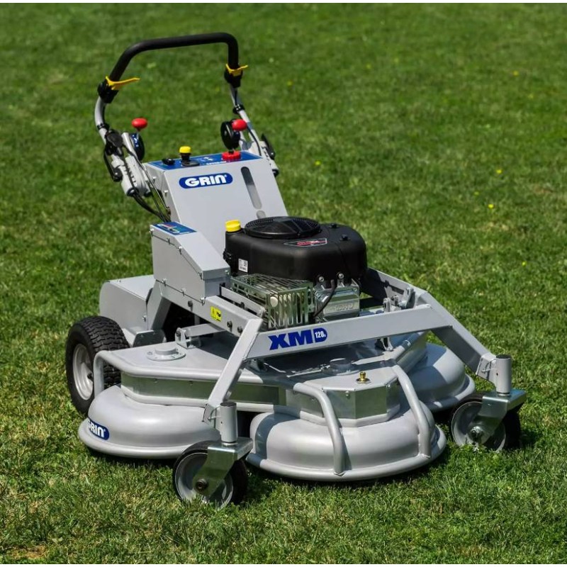 GRIN XM120A cortacésped de gasolina con motor Briggs&Stratton 500cc corte 120cm hidro