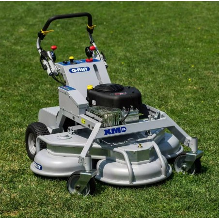 Tondeuse à essence GRIN XM120A avec moteur Briggs&Stratton 500cc coupe 120cm hydro | Newgardenmac.com