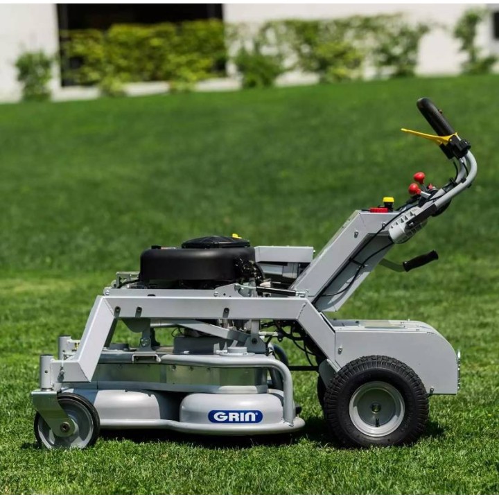 GRIN XM120A Benzin-Rasenmäher mit Briggs&Stratton 500ccm Motor 120cm Hydroschnitt | Newgardenmac.com