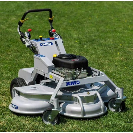 Tondeuse à gazon GRIN XM140A à essence avec moteur Briggs&Stratton 500cc coupe 140cm hydro | Newgardenmac.com