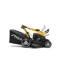 STIGA Combi 748 SE 139 cc cutting 46 cm 4 in 1 electric traction petrol lawnmower | Newgardenmac.com