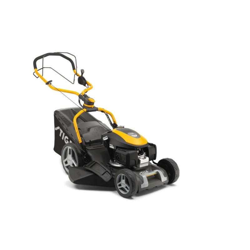 STIGA Combi 748 V 145 cc cutting 46 cm 4 in 1 traction petrol lawnmower