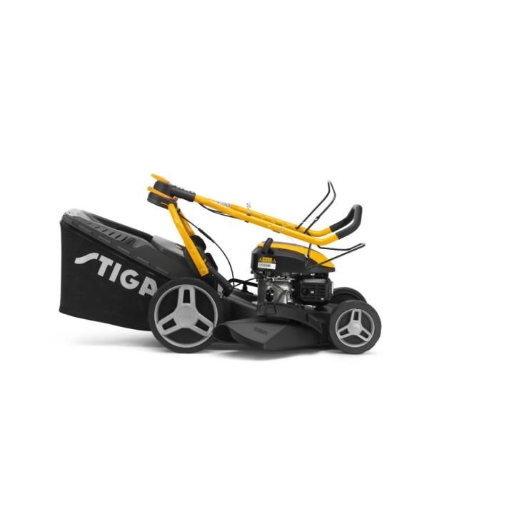 STIGA Combi 753 S 166 cc coupe 51 cm 4 en 1 tondeuse à gazon à essence de traction | Newgardenmac.com