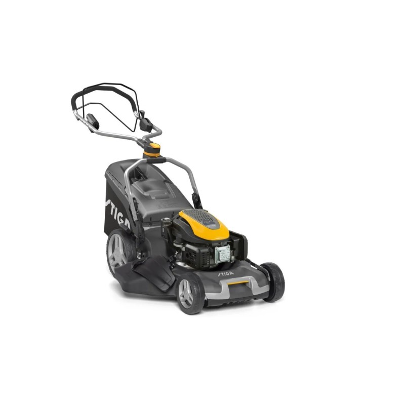 STIGA Combi 955 VE 196 cc petrol lawnmower cutting 53 cm 4 in 1 traction