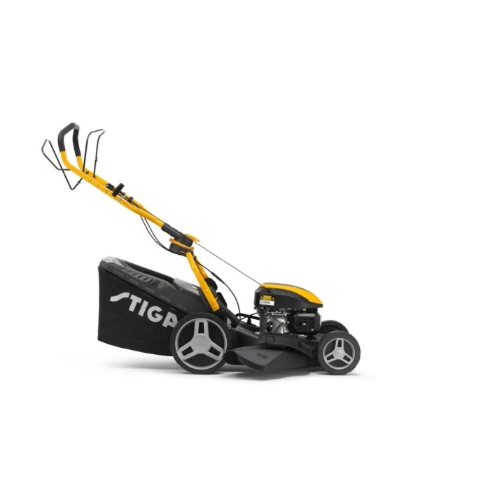 STIGA Combi748S 139cc cortacésped gasolina corte 46cm 4en1 tracción 60lt bolsa | Newgardenmac.com