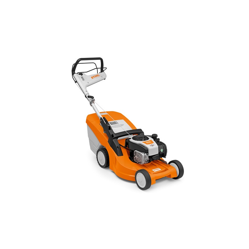 STIHL RM 448 VC 166 cc tondeuse à essence 46 cm de coupe 55 L bac à herbe