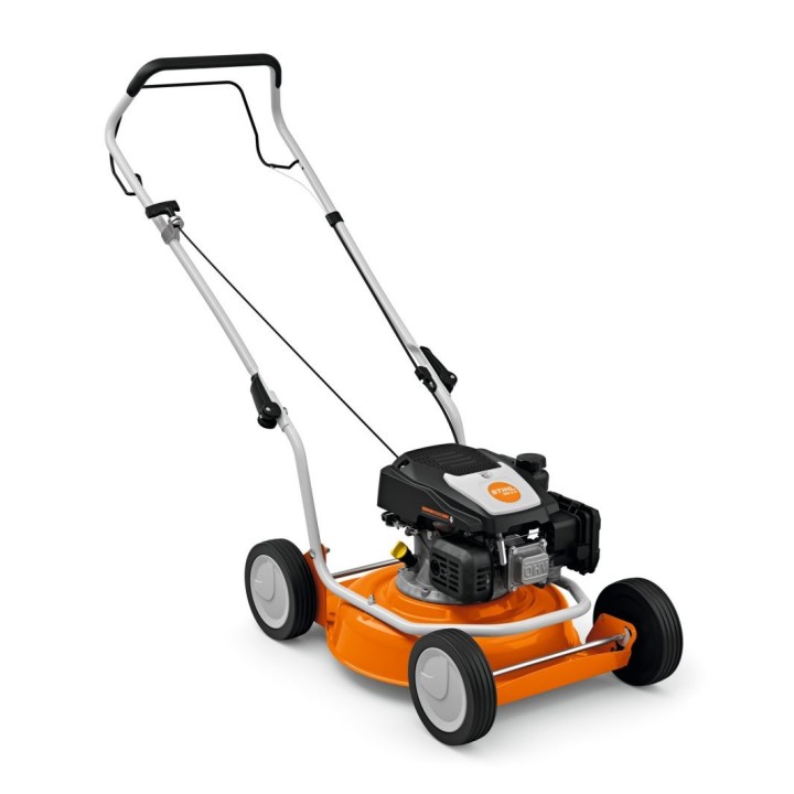 Tondeuse à gazon à essence STIHL RM2R 139cc coupe 46 cm push mulching | Newgardenmac.com