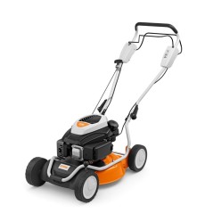 STIHL RM2RT 149cc Benzin-Rasenmäher 46 cm Schnitt selbstfahrendes Mulchen | Newgardenmac.com