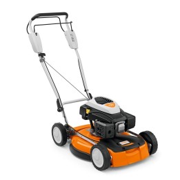 Tondeuse à gazon à essence STIHL RM4RT 149cc 53cm mulching traction avec variateur | Newgardenmac.com
