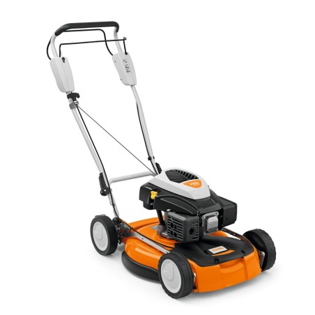 STIHL RM4RT 149cc petrol lawn mower 53cm mulching traction with variator | Newgardenmac.com