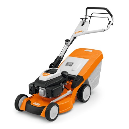 STIHL RM650VS 173cc petrol lawn mower 48cm cut transmission with variator | Newgardenmac.com