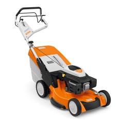 STIHL RM655V 173cc petrol lawn mower 53 cm cut 70 Lt self-propelled grass collector | Newgardenmac.com