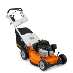 Cortacésped de gasolina STIHL RM756GC 179cc con corte de 54 cm 80Lt autopropulsado 3 marchas | Newgardenmac.com