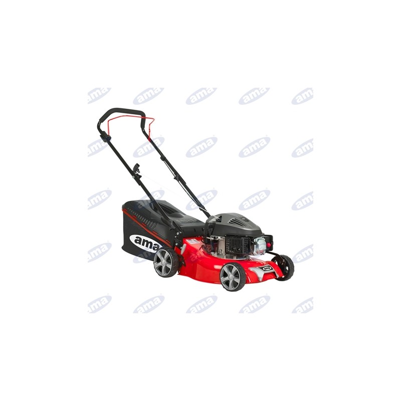 AMA TRX421 traction lawnmower, sheet metal body, Y80V engine, vertical shaft 80 cc