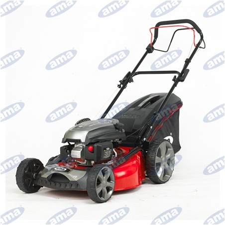 AMA TRX511 traction lawnmower, sheet metal body, Y170V OHV 170cc engine, 50cm cut | Newgardenmac.com