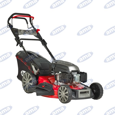 AMA TRX560HL traction lawnmower with sheet metal body 196cc cutting 56cm | Newgardenmac.com