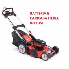 BLUE BIRD R3S40V Cortacésped de tracción de acero de 46 cm 2 baterías incluidas