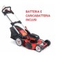 BLUE BIRD R3S40V 46 cm steel traction lawnmower 2 batteries included