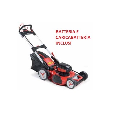 Rasaerba a trazione in acciaio 51 cm BLUE BIRD R3S 40V 2 batterie incluse | Newgardenmac.com