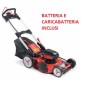 Rasaerba a trazione in acciaio 51 cm BLUE BIRD R3S 40V 2 batterie incluse