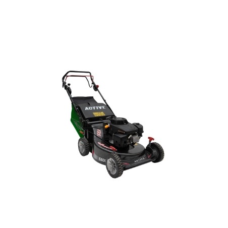 ACTIVE 5800 SA selbstfahrender Rasenmäher 196 cc Benzin 57 cm Schnitt 80 lt Auffang | Newgardenmac.com