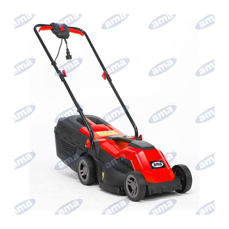 AMA electric lawnmower 1200 W cutting width 33 cm