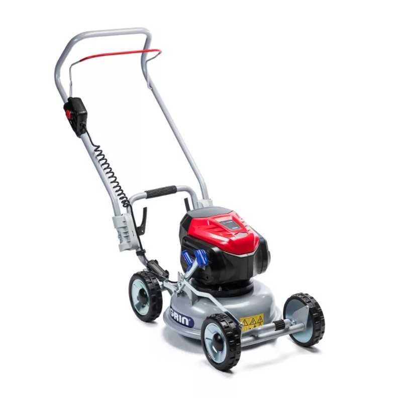 Rasaerba a batteria GRIN BM37-82V CRAMER Spinta 2.5Ah e carica taglio 37cm