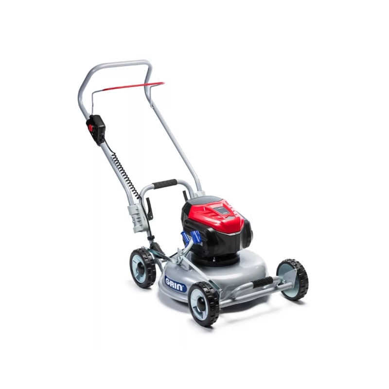 GRIN BM46-82V CRAMER lawnmower with 5Ah battery and 4Ah battery charger cutting 46cm